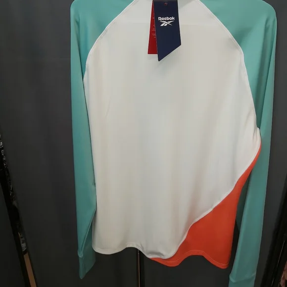 Reebok running 1/4 zip sweatshirt - Picture 12 of 13